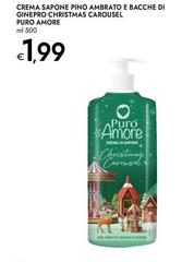 Puro Amore - Crema Sapone Pino Ambrato E Bacche Di Ginepro Christmas Carousel