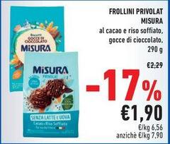 Misura - Frollini Privolat