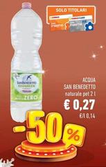 San Benedetto - Acqua