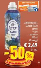 Lenor - Ammorbidente Concentrato Capri