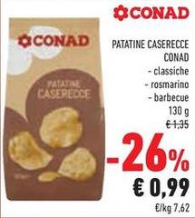 Conad - Patatine Caserecce
