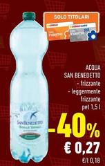San Benedetto - Acqua