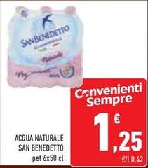 San Benedetto - Acqua Naturale