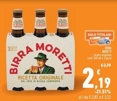 Moretti - Birra