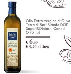 Conad - Olio Extra Vergine Di Oliva Terra Di Bari Bitonto DOP Sapori&Dintorni