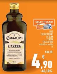 Costa d'Oro - Olio Extra Vergine Di Oliva L'extra