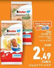 Kinder - Colazione Più