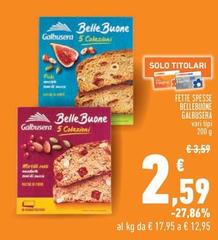 Galbusera - Fette Spesse Bellebuone