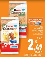 Ferrero - Kinder Colazione Più