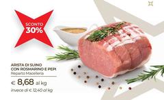 Arista Di Suino Con Rosmarino E Pepi