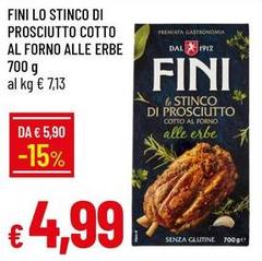 Fini - Lo Stinco Di Prosciutto Cotto Al Forno Alle Erbe