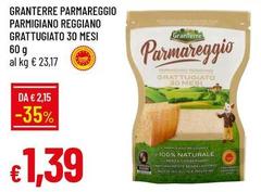 Granterre - Parmareggio Parmigiano Reggiano Grattugiato 30 Mesi