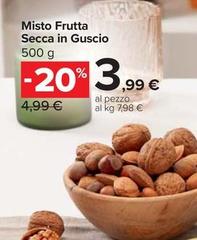 Misto Frutta Secca In Guscio