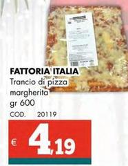 Fattoria italia - Trancio Di Pizza Margherita