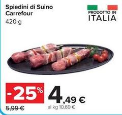 Selection carrefour - Spiedini Di Suino