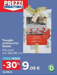Tovaglia Antimacchia Natale