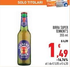 Tennent's - Birra Super