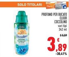 Coccolino - Profumo Per Bucato Elixir