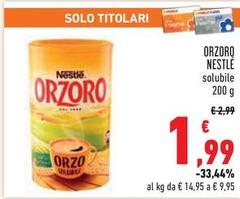 Nestlè - Orzoro