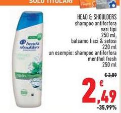 Head & Shoulders - Shampoo Antiforfora
