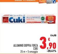 Cuki - Alluminio Doppia Forza