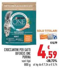 Purina - Croccantini Per Gatti Bifensis One