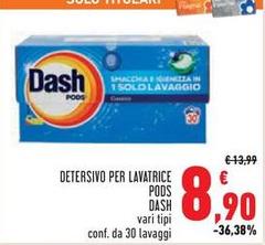 Dash - Detersivo Per Lavatrice Pods