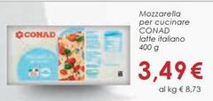 Conad - Mozzarella Per Cucinare Latte Italiano