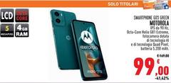 Motorola - Smartphone Gos Green