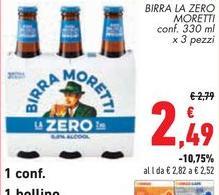 Moretti - Birra La Zero