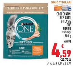 Purina - Croccantini Per Gatti Bifensis One