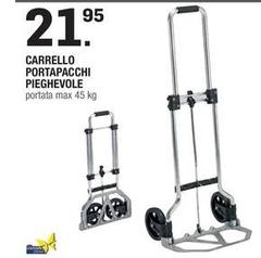 Carrello Portapacchi Pieghevole