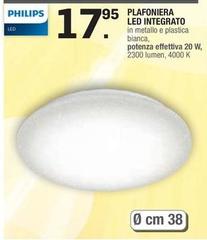 Plafoniera Con Led Integrato