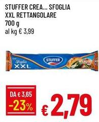 Stuffer - Sfoglia Xxl Rettangolare