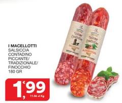 Conti - Salsiccia Contadino Piccante/ Tradizionale/ Finocchio