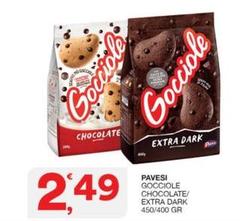 Pavesi - Gocciole Chocolate/ Extra Dark