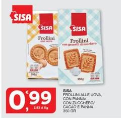 Sisa - Frollini Alle Uova