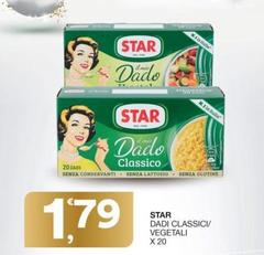 Star - Dadi Classici/ Vegetali