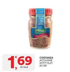 Costanza - Acciughe Sottolio