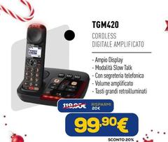 Aeg - Tgm420 Cordless Digitale Amplificato