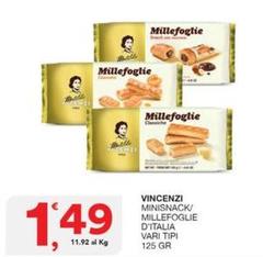 Vincenzi - Minisnack/ Millefoglie D'italia