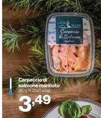 La Valle degli Orti - Carpaccio Di Salmone Marinato