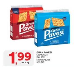 Gran pavesi - Cracker Salati/ Non Salati