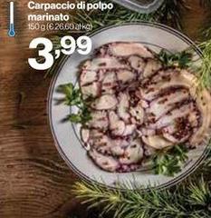 Carpaccio Di Polpo Marinato