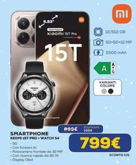Xiaomi - Smartphone Redmi 15t Pro+ Watch S4