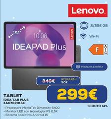Lenovo - Tablet Idea Tab Plus ZAG7020ISE
