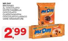 Mr. day - Brownies Al Cioccolato/ White/ Ciambella Cioccolato/ Classico/ Cioccolato/ Classico