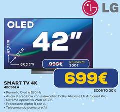 LG - Smart Tv 4k 42c55la