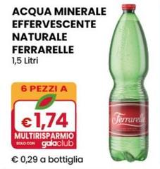 Ferrarelle - Acqua Minerale Effervescente Naturale 1,5 Litri
