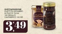 Gusto & passione - Filetti Di Sgombro In Olio D'Oliva